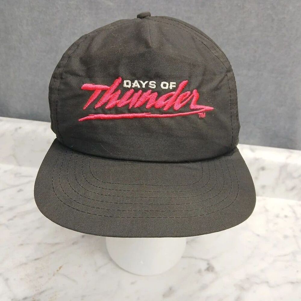 Days of Thunder hat SnapBack made in USA Vtg 1990s